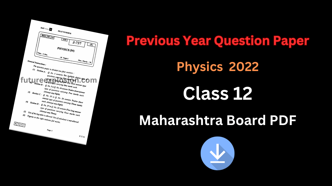 Read more about the article Previous Year Question Papers Class 12 Maharashtra Board PDF Download